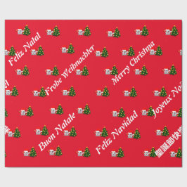 Papel De Presente Fantasmaa de whatsapp Feliz Navidad varios idiomas
