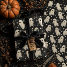 Fantasmagóricos Fantasmas Vintage Preto e Branco H