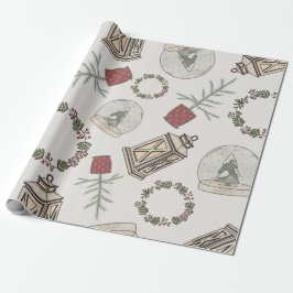 Papel De Presente Farmácia de inverno