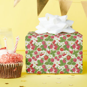 Papel De Presente Farmácia de padrão Berry & Pill