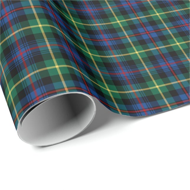 Papel De Presente Farquharson Clan Tartan (Ponta do rolo)