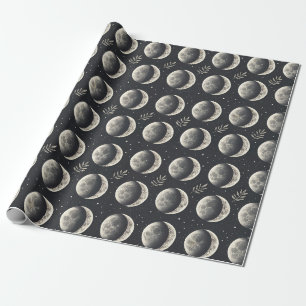 Papel De Presente Fase da Lua Celestial (6)