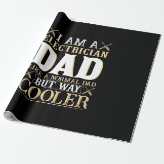 Papel De Presente Father's Day I Am A Electrician Dad