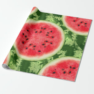 Papel De Presente Fatia da fruta da melancia