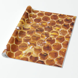 Papel De Presente Favo de mel