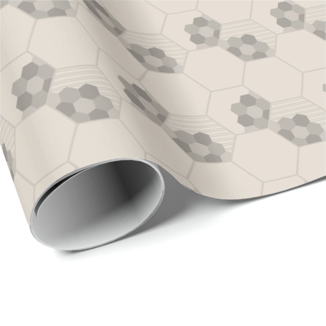 Papel De Presente Favo | Favo (Ponta do rolo)