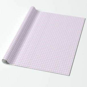 Papel De Presente Faye e Lauren Pastel Purple Gingham