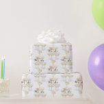 Papel De Presente Fazemos champanhe Torre Negra e Dourado Casamento<br><div class="desc">Papel De Vestir Casamento. "Temos". Torre de champanhe.</div>