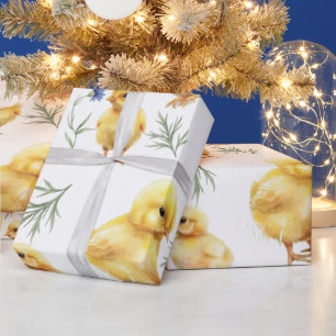 Papel De Presente Fazenda de frango