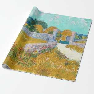 Papel De Presente Fazenda em Provença - Vincent van Gogh
