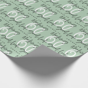 Papel De Presente Fazer 60 parece bom presente de aniversário