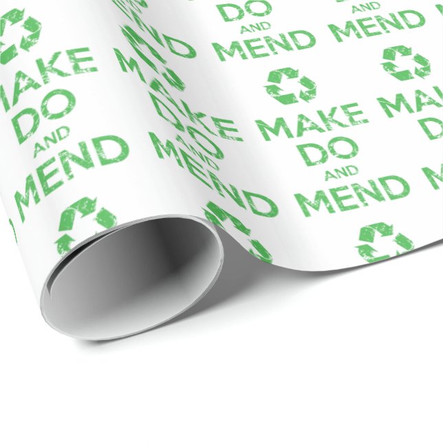 Papel De Presente Fazer com e Mend (Ponta do rolo)