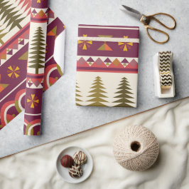 Papel De Presente Feira de Natal 1