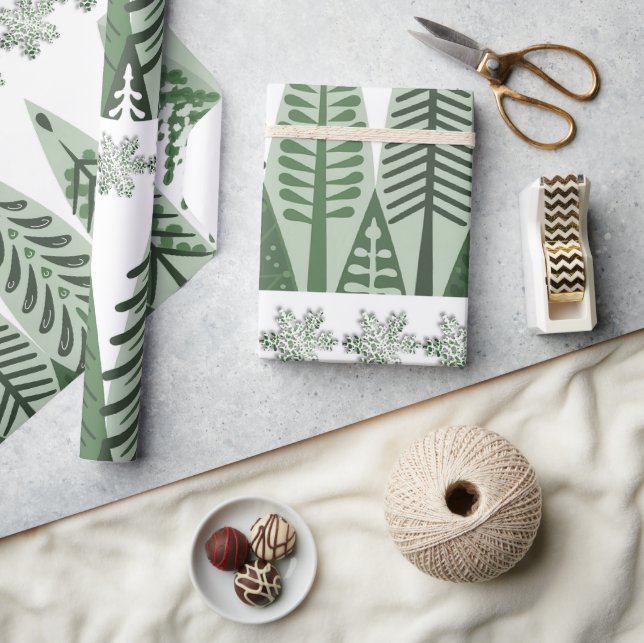 Papel De Presente Feira de Natal 7 (Artesanato)
