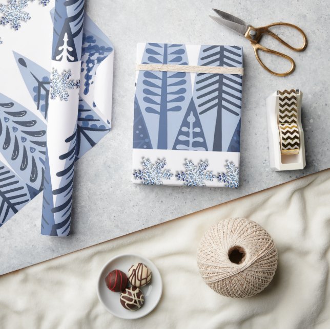 Papel De Presente Feira de Natal 7 (Artesanato)