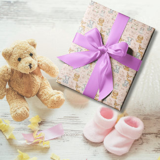 Papel De Presente Feita com Temor e Maravilha: Bebê Cristã Menina