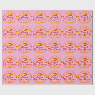 Papel De Presente Feito de Chá & Sonhos – Calor Atemporal Inspirado
