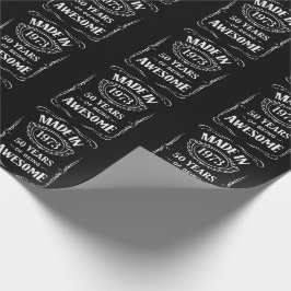 Papel De Presente Feito em 1973, 50 anos de ser incrível no dia 2023