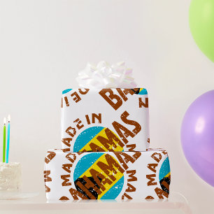 Papel De Presente Feito nas Bahamas