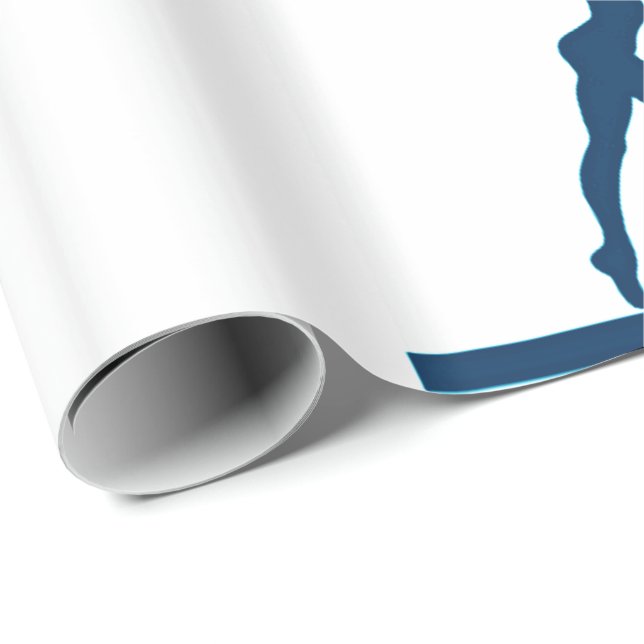 Papel De Presente Feixe de equilíbrio da ginástica (Ponta do rolo)