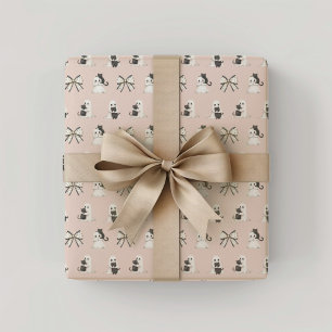 Papel De Presente Felinos e fantasmas no Halloween