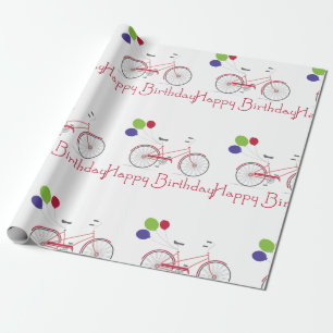 Papel De Presente Feliz aniversário
