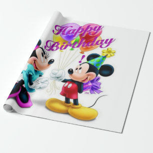 Papel De Presente Feliz aniversário