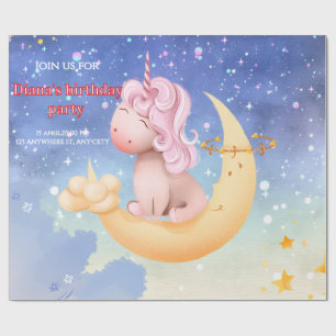 Papel De Presente Feliz Aniversário à Nossa Pequena Estrela!