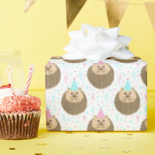 Papel De Presente Feliz Aniversário do Patrão Espinho