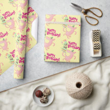 Feliz Aniversário do Porco Engraçado! Cartoon de B