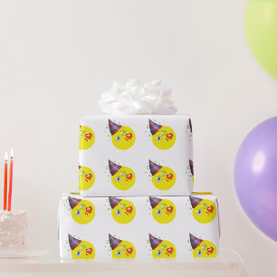 Papel De Presente Feliz aniversario Emoji