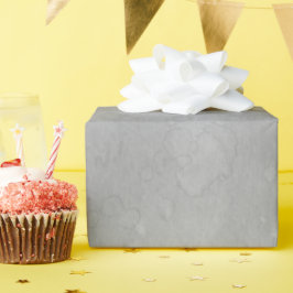 Papel De Presente Feliz aniversário na Cinza Watercolor