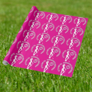 Papel De Presente Feliz Aniversário para Nossa Senhora Favorita Golf