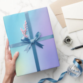 Papel De Presente Feliz ano novo e papel embrulhado abençoado