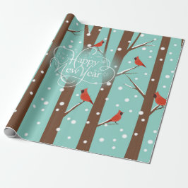 Papel De Presente Feliz ano novo e ser abençoado