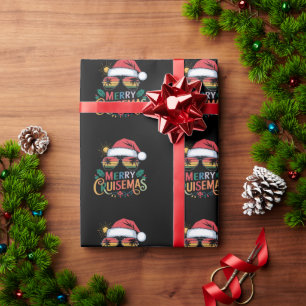 Papel De Presente Feliz Cruisemas 2024 Natal Papai Noel Rena 