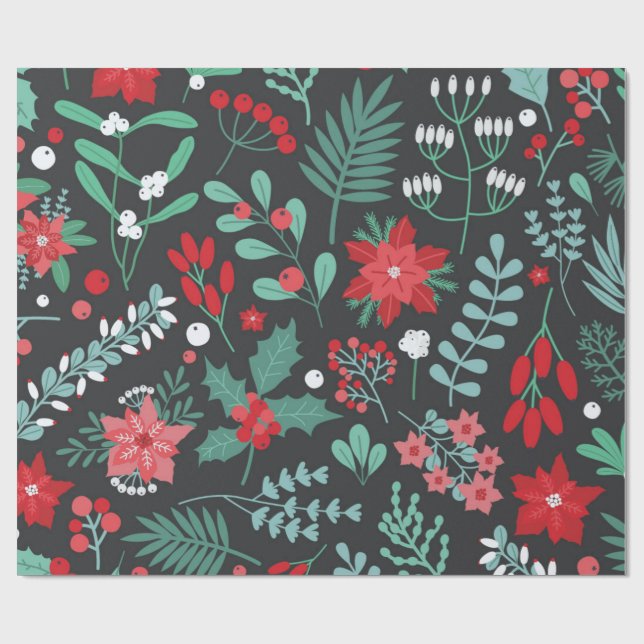 Papel De Presente Feliz de aniversário e Feliz Natal (Aberto)