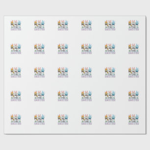 Papel De Presente Feliz Dia de Páscoa Divertida Vida de Motorista de