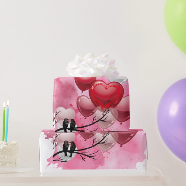 Papel De Presente Feliz Dia dos Namorados (Presentes para festas)