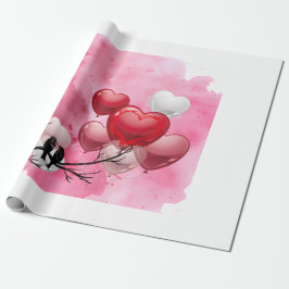 Papel De Presente Feliz Dia dos Namorados
