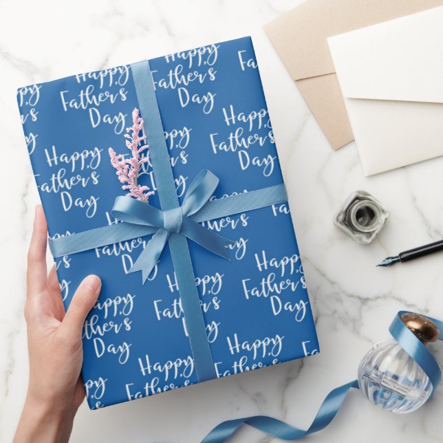 Papel De Presente Feliz Dia dos Pais (Presentear)