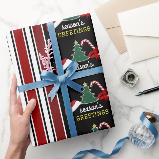 Papel De Presente Feliz e Brilho, Natal (Presentear)