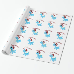 Papel De Presente Feliz Férias! Cute Nessie