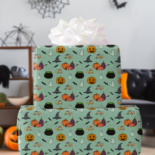 Papel De Presente Feliz Halloween II Wraping Paper