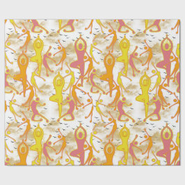 Papel De Presente Feliz Joga Girls