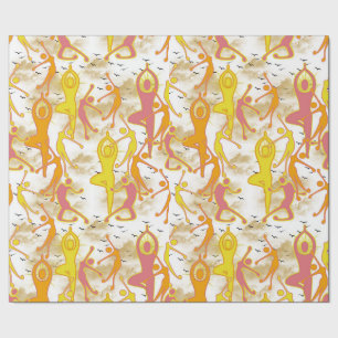 Papel De Presente Feliz Joga Girls