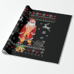Papel De Presente Feliz Liftmas Ugly Christmas Papais noeis do Pajam<br><div class="desc">Você está procurando uma design de fantasia de Natal engraçada e fofa para entrar no espírito de Natal? Não olhe mais. Excelente para festas de Papais noeis sujos,  elefante branco,  festas de Natal,  festas de escritório,  escola,  trabalho e reuniões familiares de férias. Pegue o seu hoje!</div>