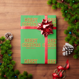Papel De Presente Feliz Natal
