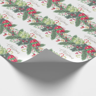 Papel De Presente Feliz Natal