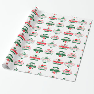 Papel De Presente Feliz Natal